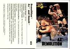 1990 Classic WWF #62 Demolition NMMT