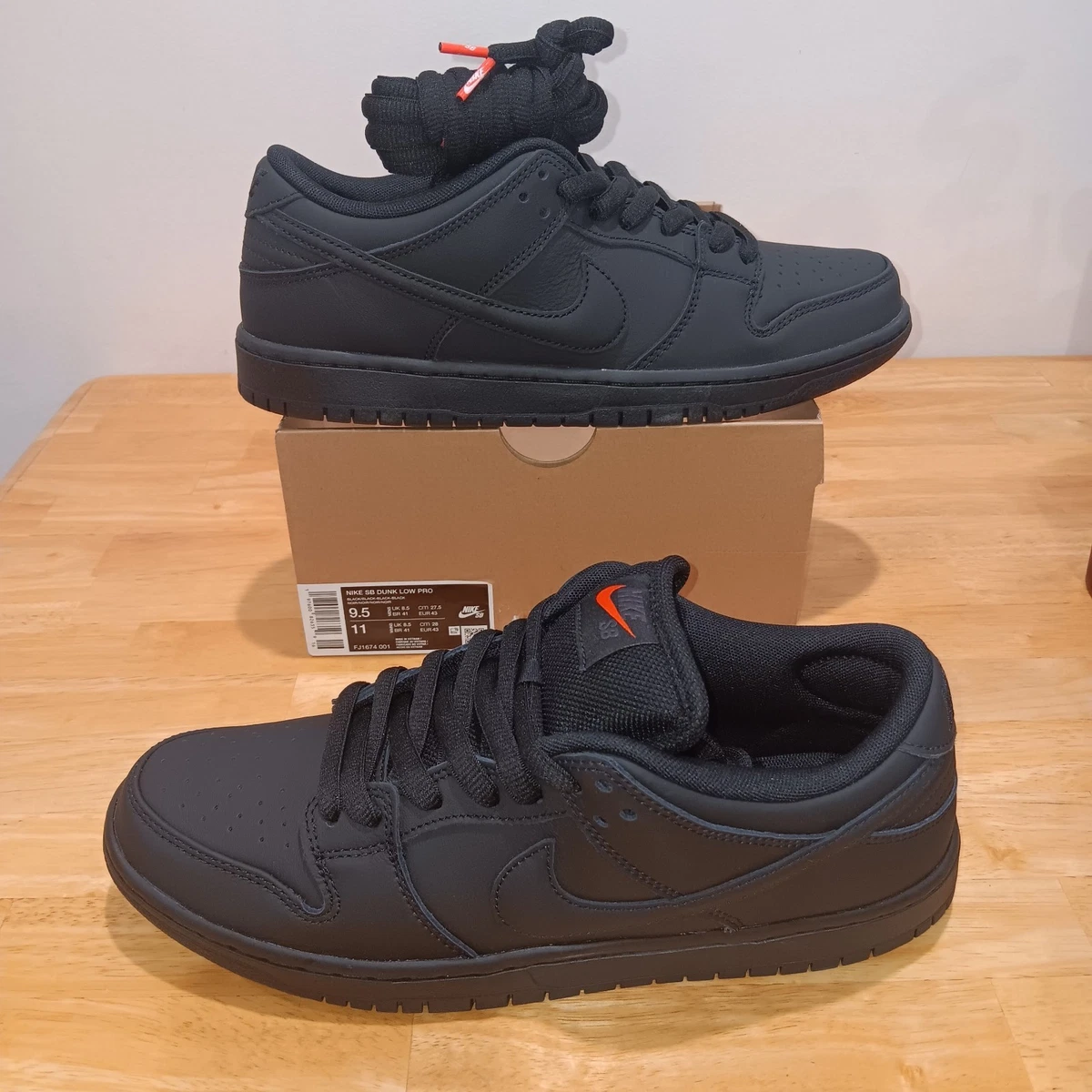 Nike Dunk Pro SB Low Triple Black for Sale - Authenticity