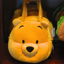 Winnie the Pooh Face Shaped Bag 13.0” 2-way Tokyo Disney Resort 2016