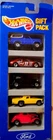 Hot Wheels Ford Gift Pack 5 Car Set Mattel Diecast Sealed Vintage 1990s