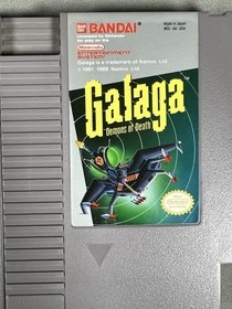 Nintendo NES Galaga: Demons of Death Atari Arcade 80's Classic Game Authentic