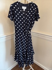 Joseph Ribkoff Long Pokadot Dress