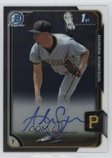 2015 Bowman Chrome Prospects Auto Adrian Sampson #BCAP-AS Auto 2t7