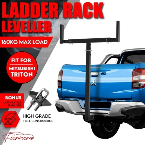 Mitsubishi Triton Ladder Rack Roof Rack 2" Tow Bar Hitch PREMIUM