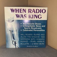 New Opened Vinyl When Radio Was King 1972 Rea...
