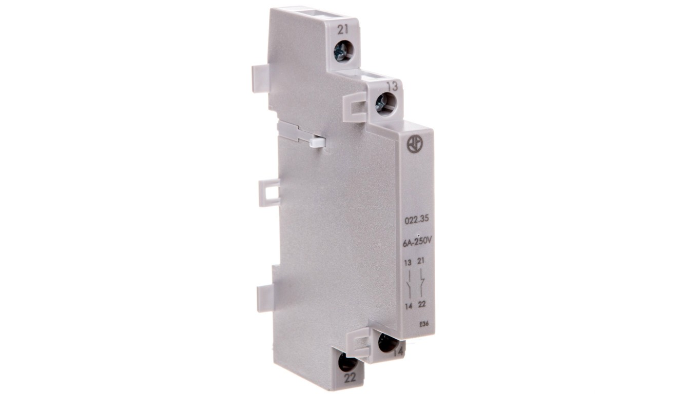 Auxiliary Contact for 22.32/22.34 Series Contactors 022.35