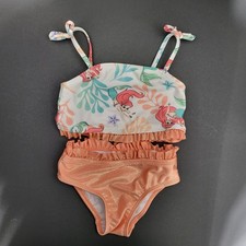 Disney Princess Ariel The Little Mermaid Bikini 2pc Swimsuit Peach 18M 6527538LM