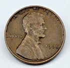 1935-P Lincoln Wheat Cent — photo from another recent sale