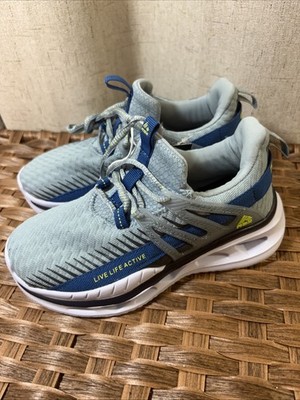 RBX Boy s Athletic Running Shoes Sz 1 HELIX-M Breathable Mesh Blue