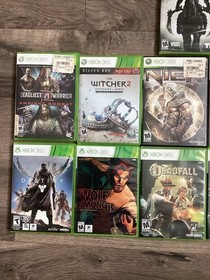 Xbox 360 Lot of 11 Video Games Assorted Titles Untested See Description