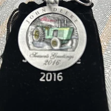 2016 John Deere Pewter Ornament