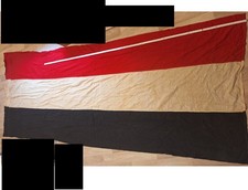 Fahne Flagge Schwarz Wei&szlig; Rot 2,70m x 1,10m Deutsches Reich Nationalfahne RIESIG