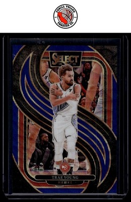 2024-25 Panini Select #123 Blue /75 Trae Young GET EVERY 4TH FREE