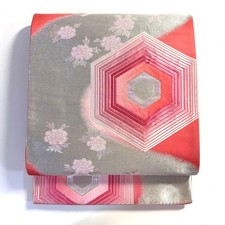 JAPANESE KIMONO BELT FUKURO OBI PURE SILK ZZ0016