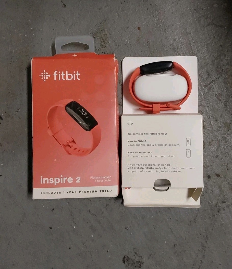 Open Box! Fitbit Inspire 2 Activity Tracker - Desert Rose