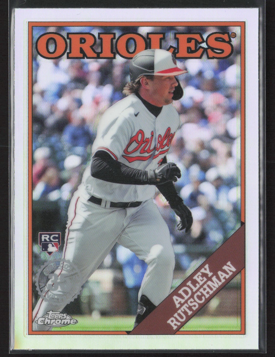 2023 Topps Chrome Update Adley Rutschman 1988 Baseball 35th Anniversary Rookie