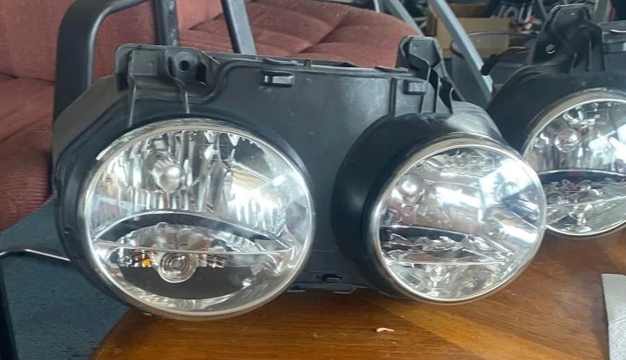 Faros halógenos HID izquierdo y derecho Jaguar XJ8 XJR 2004 a 2008 Foto 2 de 2