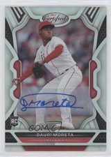 2022 Panini Chronicles Certified Dauri Moreta #41 Auto 0hw6