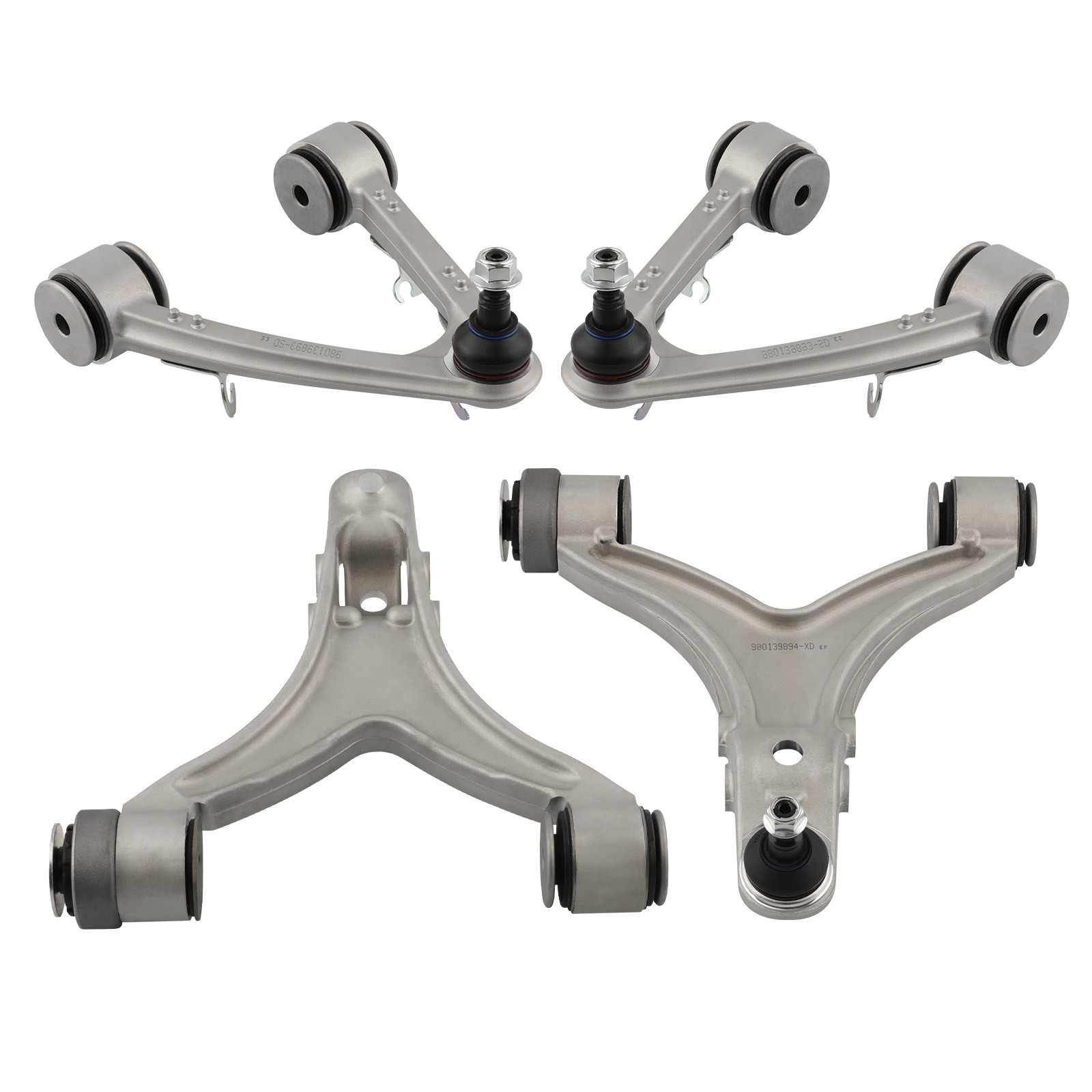Maserati Quattroporte 2007-2013 Front Upper Control arms 4 pcs