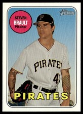 2018 Topps Heritage Steven Brault Pittsburgh Pirates #692