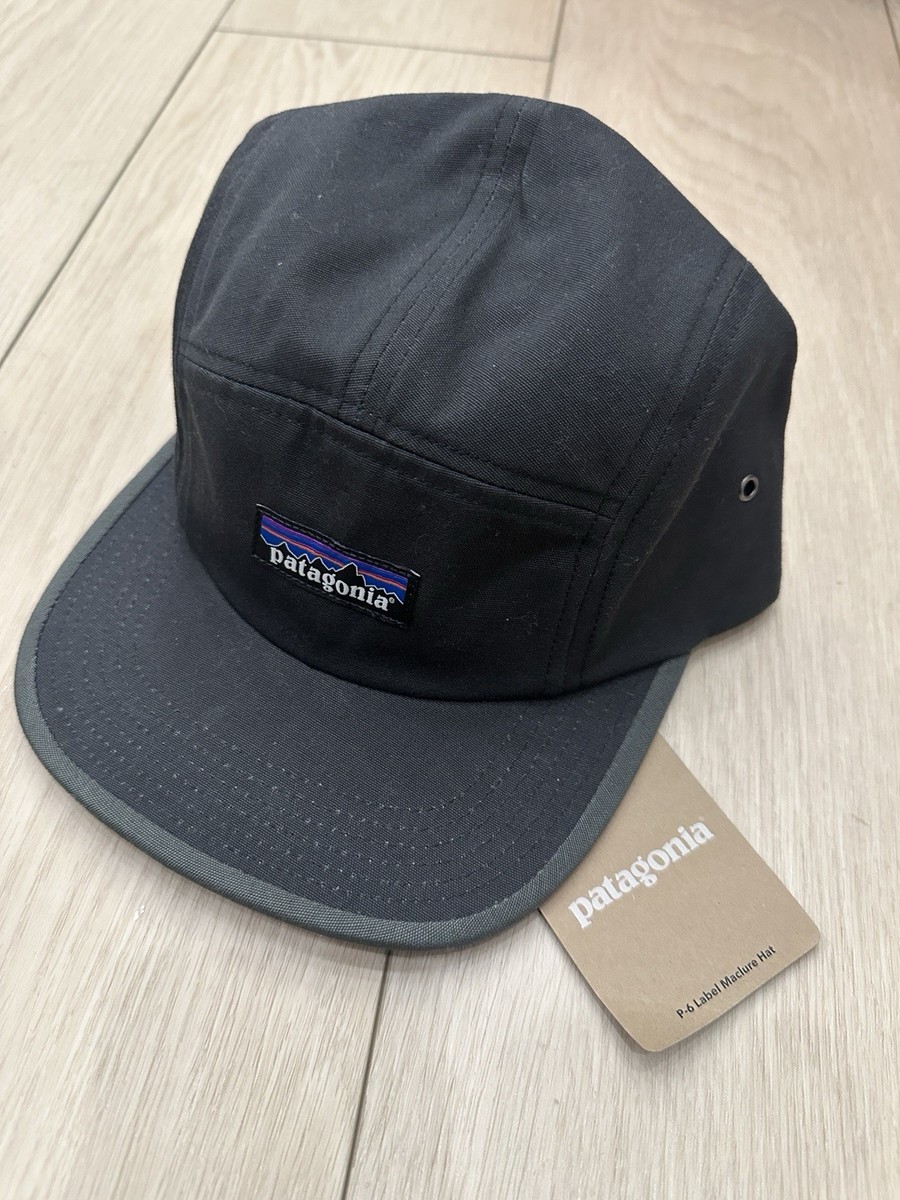 Patagonia Mens P-6 Label Maclure Five Panel Hat - P-6 Label: Ink