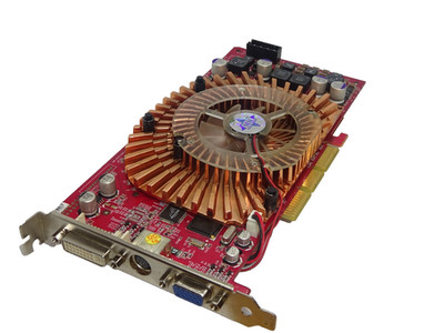 MSI GEFORCE FX 5950 ULTRA 256MB DDR SDRAM AGP 8x  VGA DVI S-VIDEO #GK12182