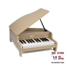 Kids Piano Keyboard, 25 Keys Grand Piano for Kids, Mini Music Educational Oak