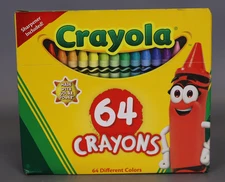 Crayola Crayons with Sharpener  64 Ct  Arts & Craft Supplies