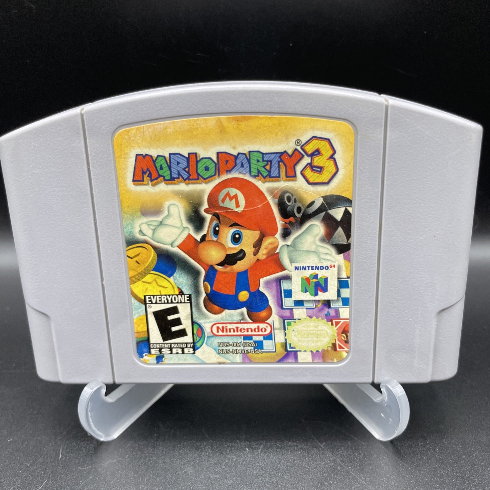 Mario Party 3 N64 (Nintendo 64, 2001) Authentic Tested Working