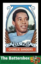 1972 Topps #264 Charlie Sanders AP VGEX X3820311