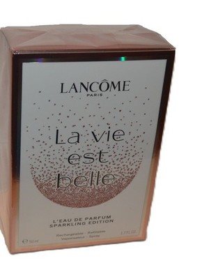 Lancome La Vie Est Belle SPARKLING EDITION L'Eau De Parfum 1.7 fl oz RARE