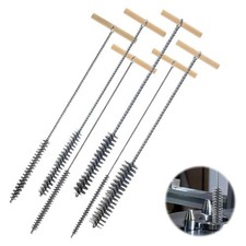 6 Stück Bohrlochbürsten Set Lochbürste Rei...