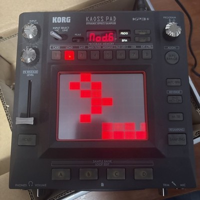 KORG Kaoss Pad KP3+ 2-Channel Dynamic Effects Controller W/ Charger in OEM Box