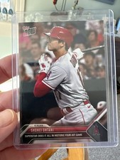 2023 Topps Now #294 SHOHEI OHTANI Los Angeles Angels Historic Four-Hit Game