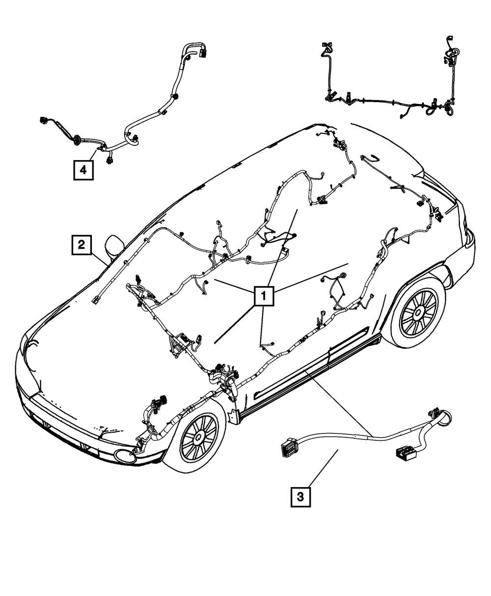 Genuine Mopar Unified Body Wiring 68079105AB