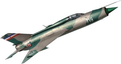 KP Model 1/72 MiG-21PFM Plastic Model KPM0410