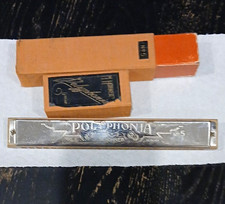 M. Hohner Polyphonia No. 5 Chromatic Harmonica Key of C Square Hole w/ Case