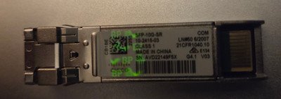 Genuine Cisco SFP-10G-SR 10-2415-03 10 Gigabit Transceiver/Hologram