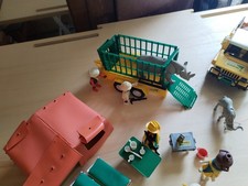 PLAYMOBIL - NGORONGORO expedition 3189 , de 1981 - 3433 ( poste Safari