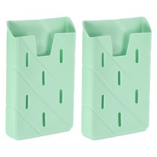 2Pcs Organizer Holder for Beach Bag, Square Hole Insert Holder Charm, Green