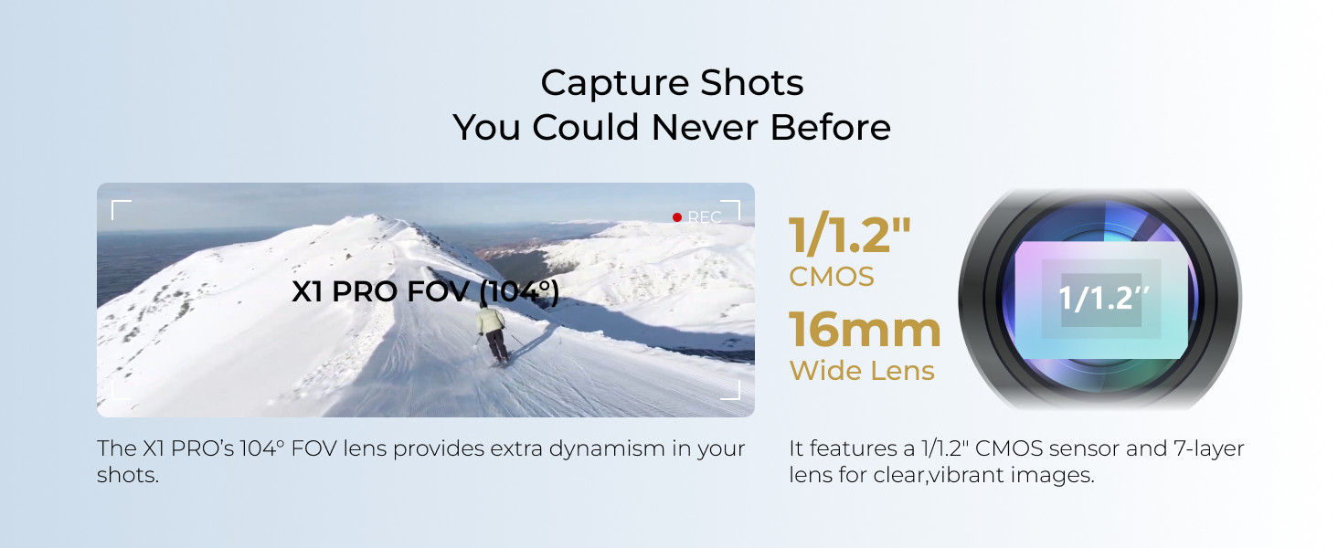 New X1 PRO COMBO 4K Action Flying Camera Drone 42KM/H Follow with OmniTerrain