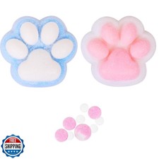 2pcs Big Squishy Cat Paw Squishy Toy,5 Inches Big FuFu cat Squeez