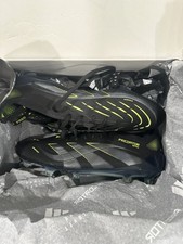 New Adidas PREDATOR ELITE FT FG Black Carbon Lemon Soccer Cleats JI1096 11 US