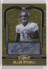 2019 Certified Rookie Signatures Mirror Gold Etch 8/10 Dillon Mitchell Auto 0c6