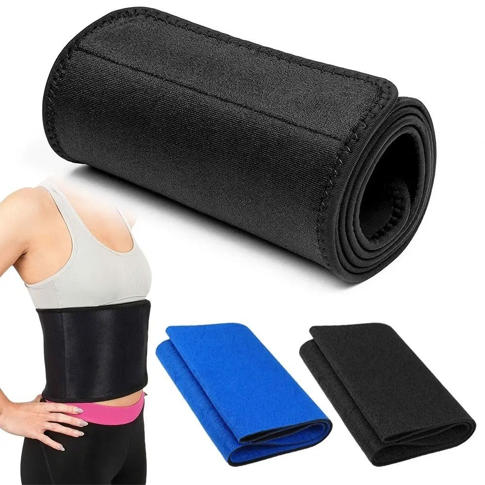 Waist Trimmer Belt Sweat Band Wrap Ab Stomach Weight Loss Fat Burner Slimming