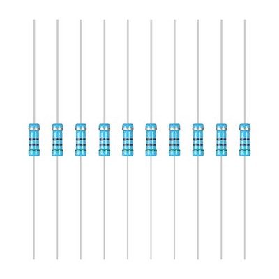 200 Pcs Carbon Film Fixed Resistor, 1/2W(0.5 Watts) 510R Ohm 5% Tolerance