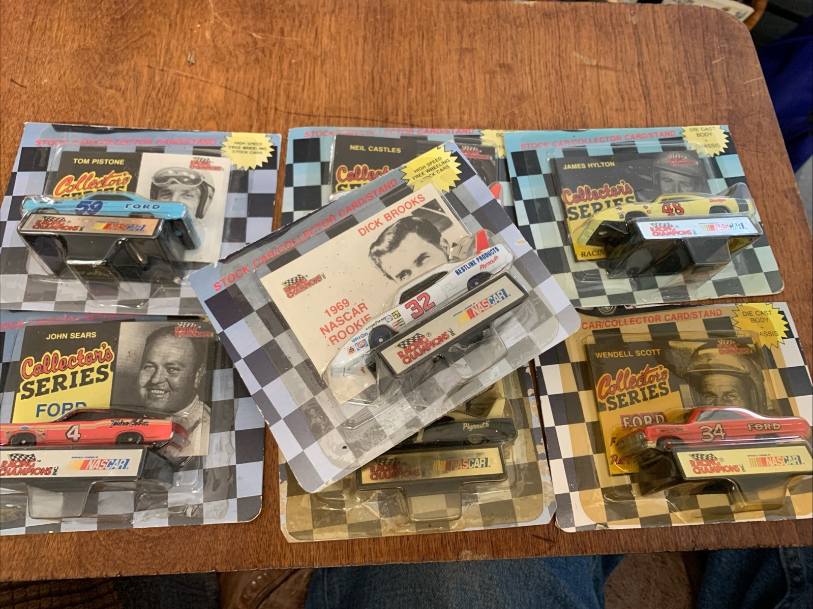 Great Examples Of NASCAR In The 1960’s, Lot Of 7 Racing Champions 1/64th