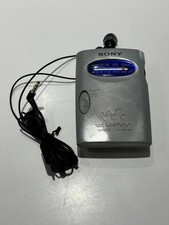 Retro/Vintage Sony FM/AM Analogue Personal Portable Radio Silver SRF-59 WORKING