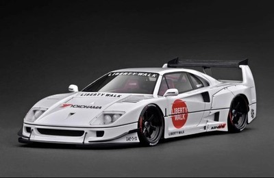 Ignition-Model 2023 Ferrari F40 LBWK LB-Works 40 Japan White 1:18 IG3752