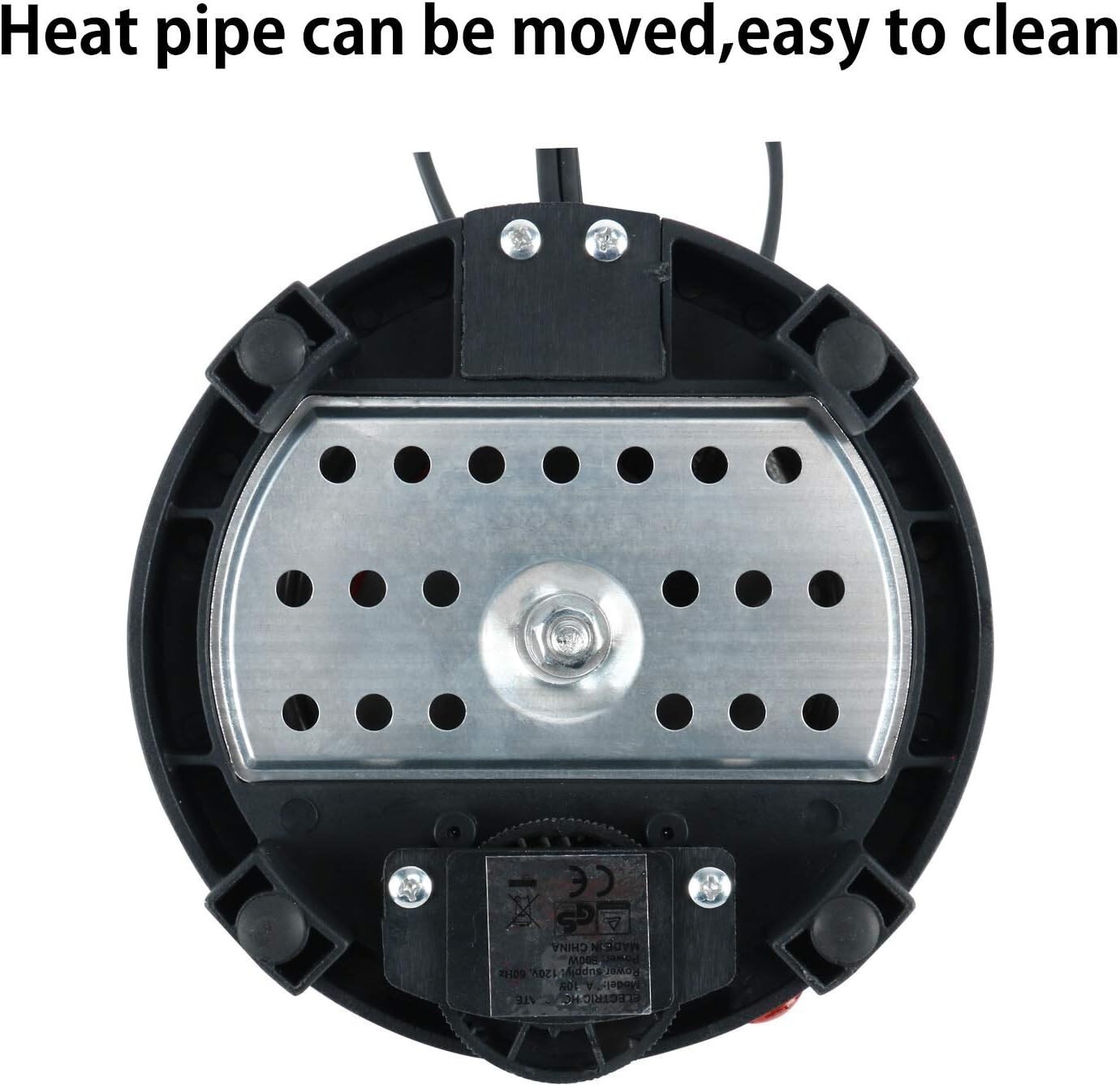 Electric Hot Plate 5.5" Single Burner Portable Countertop Mini Stove 110V 500W